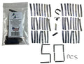 Awesome Aquatic Plant Weights/Anchors 50 Pack Strips Lead Ribbon Live Plants Weight Anchor Aquarium (50 Pack Strips) - size: 50 Pack Strips