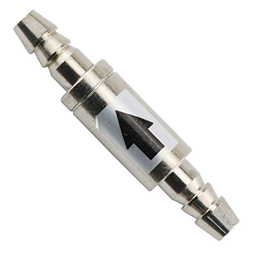 E-outstanding Non Return Valve Stainless Steel One Way Non-Return Check Valve for Aquarium Co2 System CO2 Diffuser