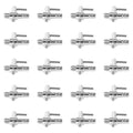 AQUANEAT 20pcs Aquarium 1 Way Thread Valves, Air Flow Control Valves, Manifolds Distributor for Pumps Fish Room Air Systems - size: 1 Pack
