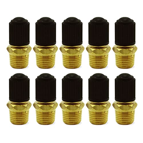 Milton 684 1/8" NPT Tank Valve - Box of 10 - size: Box of 10