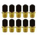Milton 684 1/8" NPT Tank Valve - Box of 10 - size: Box of 10