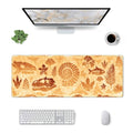 Retro Fossils Mouse Pad XL Large Mousepad Non Slip Rubber Base Desk Mat for Laptop Computer Gaming 31.5" X 12" - color: Retro Fossils
