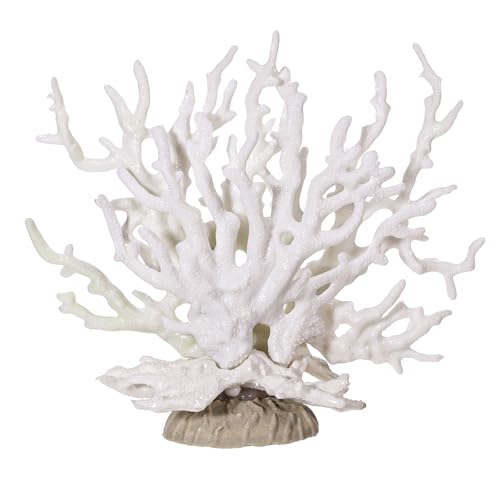 Fish Tank Fake Coral, Artificial Aquarium Coral Ornament, Aquarium Decor Plastic Plant Small, Multi-Purpose Simulation Water Grass, Faux Aquariums Ornament