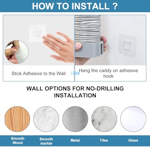 Mason Jar Lid Organizer Wall Mount with Sticky Hook, Canning Lids Holder Compatible with Regular and Wide Mouth, Hold 12 Lids and 12 Bands per Pack (Set of 2) - Grey