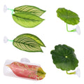 5pcs Betta Hammock Set, Plastic Adjustable Betta Leaf Hammock with Suction Cup & Clear Tube Tunnel Beta Bed Resting Spot Small Fish Toys Aquarium Hideout Beta Fish Tank Decorations Decor Accessories