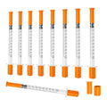 U-100 0.5ml 31g 5/16" Inch Syring, Individually Packed, Lab Supplies, PACK 25. - size: 0.5ml-31G 5/16"-25