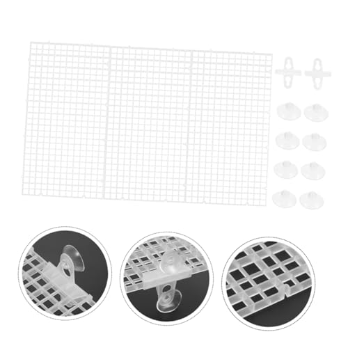 GALPADA 1set Aquarium Divider Isolation Board for Fish Tanks High-Transparency Separation Panel Cups for Fish Separation and Breeding