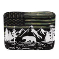 American Flag Mountain Travel Trailer Propane Tank Cover Waterproof Propane Gas Tank Cover Sun Protection with Zipper Four Seasons General - color: American Flag Mountain, size: S(20LB)