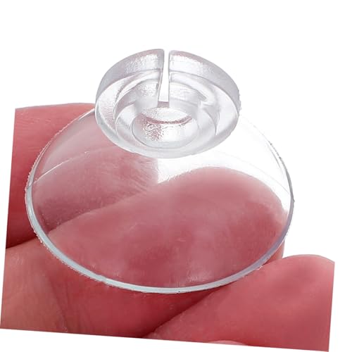 Abaodam 40pcs Fish Tank Accessories Aquarium Hose Clamp with Cup Soft Card Slot Design for Oxygen Tubing and Easy to Install for Aquariums