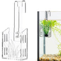 POPETPOP Hanging Aquarium Planter - Transparent Acrylic Fish Tank Plant Holder Cups for Decoration