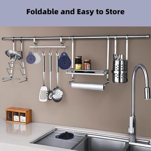 Silicone Collapsible Funnel for Kitchen Use, Food Grade Small Foldable Funnel for Liquid Transfer, Oil Change, Cooking, Water, Powder, Juice, Drink & Filling Bottles, White - color: White