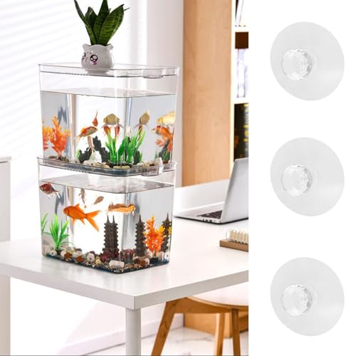 20 PCS Aquarium Lid Handle, Acrylic Fish Tank Cover Handles, Aquarium Tank Lid Replacement Handle for Aquarium Fish Cover