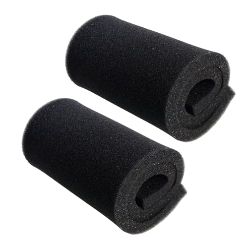 AQUANEAT Aquarium Bio Sponge Filter Media Pad Open Cell Foam Sheet Cut-to-Fit for Fish Tank Sump (36" x 12" x 1" （2 Packs）) - size: 36" x 12" x 1" （2 packs）