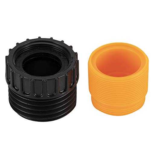 hygger Plastic Aquarium Water Changer Replacement Parts, Faucet Nozzles Connectors (Plastic) - size: Plastic