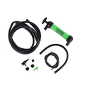 Koehler Enterprises Fuel Pump for Gas, Oil, and Liquids, Transfer Pump Kit for Automotive and Home, Safety Siphon, Green - style: Green