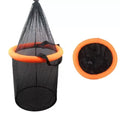 Floating Fish Basket for Live Caught, Foldable Fishing Holder Minnow Bucket Portable Collapsible Fishing Net Storage Cage for Live Fish Bait Live Well