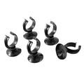 uxcell Aquarium Fish Tank Suction Cup Heater Clips Clamps Holder Black 5 Pcs