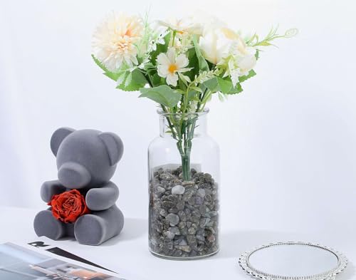 LAIDANLA Labradorite Crushed Stone Crystal Chips Bulk Natural Gemstones Healing Reiki Crystals Mini Quartz Vase Filler Aquarium Gravel 100g - color: Labradorite, size: 0.22 Pound-（0.2"-0.28"）