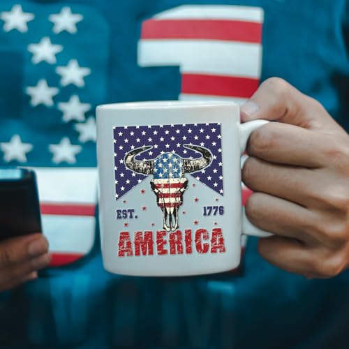 UV DTF Cup Wraps - 20 Sheets Independence Day UV DTF Wraps for 16 OZ Glass Cups, 4th of July American Flag Bow UV DTF Stickers, USA Patriotic Rub on Transfer Decals for Water Bottle Mug - style: Independence Day