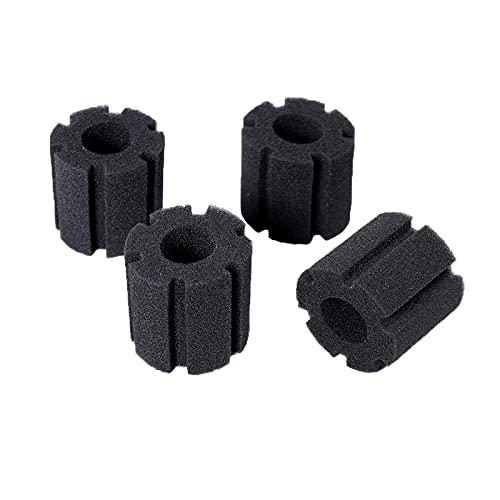 AQUANEAT Aquarium Sponge Filter Replacement, Fish Tank Foam Replacement,4 Packs (Small up to 10Gal) - size: Small up to 10Gal
