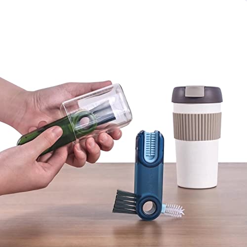 3 in 1 Cup Lid Gap Cleaning Brush Set, Multifunctional Insulation Bottle Cleaning Tools, Mutipurpose Tiny Silicone Cup Holder Cleaner, Home Kitchen Cleaning Tools - style: 3Pcs Mix