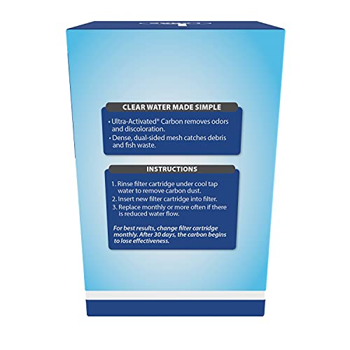 Tetra Whisper Bio-Bag Large Filter Cartridges for Aquariums, 3 Count, Ready to Use, Fits Tetra Whisper Fish Tank Filters 10-30 Gal, 20-40 Gal, PF-20, 30, 40, 60, IQ 20, 30, 45, 60 - size: 3 Count, style: Standard