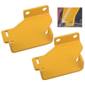 2 Pack 552564 RS Rear Bracket (Right) - 125255 Transmission Hydro Bracket Part for Hustler Raptor SD/SDX Lawn Mower 936476 936484 936484 938548 938555 939256, Perfect Replacement Parts