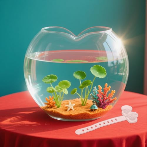 50pcs Aquarium Suction Cups - Fish Tank Suction Cups with Adjustable Cables Ties for Aquarium Plants Moss Shrimp Nest Landscape Fixation