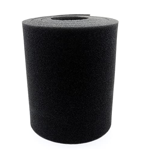 ALEGI Aquarium Filter Media Foam Material Cut to Fit, 72" x 12" x 1" Bio Pre Filter Sponge Pad Sheet for Fish Tank (12" x 72" x1"-40ppi) - size: 12" x 72" x1"-40ppi