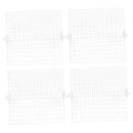 8pcs Transparent Aquarium Isolation Panel for Fish Tank Fish Breeding Board Cups Divider to Separate Aggressive and Weak Easy Installation Isolation Plate