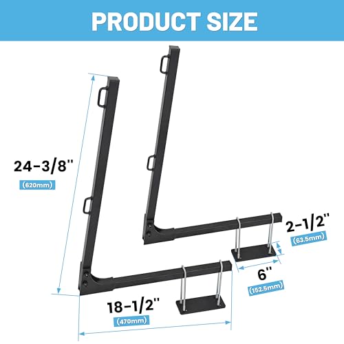 New RV Bumper Mount Tote Tank Carrier Secure Tank in Place
