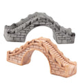 2pcs Resin Arch Bridge Ornaments Miniature Garden Landscape Bridge Decor for Aquarium Supplies