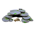 M2cbridge Reptile Hide Resting Step Ledge Cave Hideout Turtle Basking Platform – Great for Reptiles, Amphibians, and Fish (Pebble Arch Cave) - style: Pebble Arch Cave