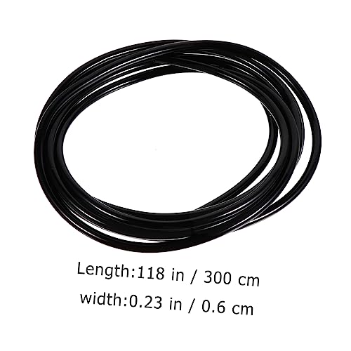 Happyyami 1set Aquarium Barb Hose Kit Flexible Tubing with Connectors for Fish Tanks Safe for Fish Supply Control