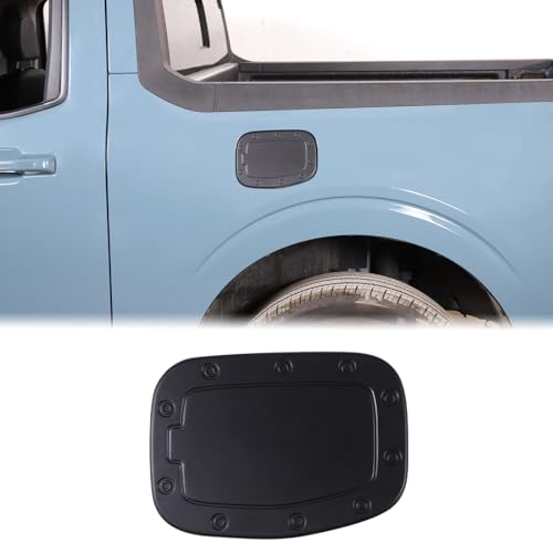 Aunginsy Compatible Ford Maverick 2022-2024 Gas Tank Door Cap Protect Cover Accessories - color: Matte Black