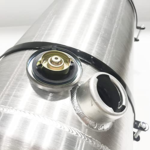 13 1/2 Gallon 12x28" 3/8NPT Outlet End Fill Spun Aluminum Gas Tank Fuel Tank--Off-road mini bike,go kart - size: 12" x 28"