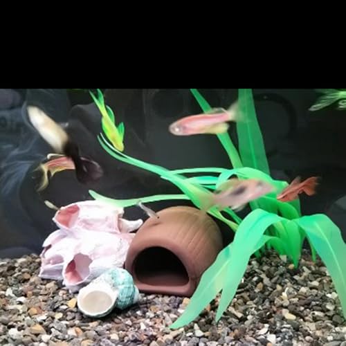 3Pcs Soft Silicone Aquarium Plants Set Glowing Kelp Fish Tank Plants Decor Artificial Green Aquarium Plant Simulation Artificial Water Grass for Fish Tank,7.08in9.84in16.9in - color: Green, size: 7.08in/9.84in/16.9in