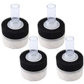 4PCS Air Driven Bio Filter Sponge Aquarium Filter, Bio Sponge Filter, Aqua Flow Sponge, Air Pump Driven, for Breeding Fry Betta Shrimp Fish Tank Aquarium