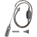 Fish Tank Vacuum Gravel Cleaner Flows Adjustable Fish Tank Siphon with Manual Pump & 3 Different Nozzles Quick & Conveneint Aquarium Water Changer for Home|Gravel Cleaners