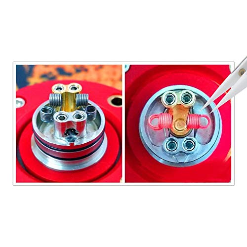 FLYINGSEA Stainless Steel Ceramic Tweezers, Antimagnetic, High Temperature Resistant, Non-Conductive, 3000 Degrees