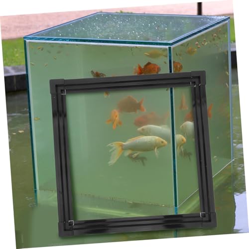 Toddmomy Fish Tank Edge Protector Strip Guard for Aquarium Safety Easy Installation Double Design Trimmable Prevents and Spills - size: 45.00X45.00X2.50CM