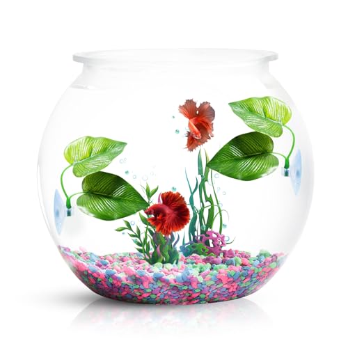 CousDUoBe 3 Pack Betta Fish Leaf Pad Improves Betta's Health by Simulating The Natural Habitat - Natural, Organic, Comfortable Rest Area for Fish Aquarium Ornaments - size: 3 Pack