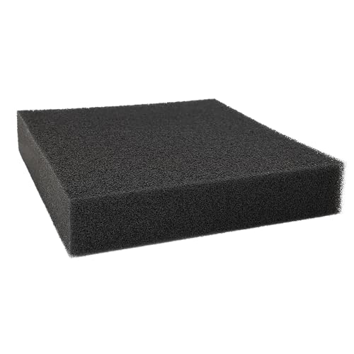 Aquarium Bio Sponge Pad Filter Media for Fish Tank,20/30/40PPI Open Cell Coarse Foam Block Foam Pre Filter Sponge (11" Lx 10.25" W x 2" H 40PPI) - size: 11" Lx 10.25"W x 2"H 40PPI