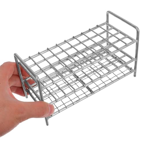 OUNONA Test Tube Rack Slot Storage Organizer for Laboratory High-Temperature Resistant Design Secure Structure Compact and Test Tube Holder