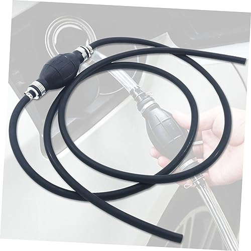Healifty Manual Fuel Transfer Siphon Pump with Thick Hose Hand Operated Water Transfer Pump for Fish Tank Aquarium and Durable Rubber Ball Design for Extraction and Tight Spaces