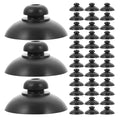 DOITOOL 60PCS Fish Tank Pump Suction Cups Soft Rubber Fish Tank Oxygen Suction Cups 2.5cm/0.98" Clip Sucker for Aquarium Air Pump Hold