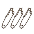 5pcs Longline Fishing Snap Clips Stainless Steel Floatline Tuna Clips 4 Sizes - size: 1.8mmx2.4inch-5pcs