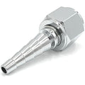 1pk Metal Oxygen Tubing Swivel Nipple Christmas Tree Connector (Pack of 5) - size: 0.25 Inch (Pack of 5)