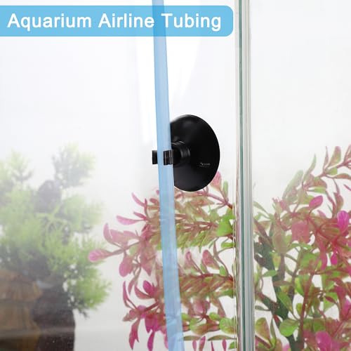 Aquarium Tubing, Aquarium Air Tubing, Standard Aquarium Hose, Aquarium Airline Tubing, Flexible Air Tubing, Tubing for Fish Tank Air Pump, 8.2 Feet, Blue - color: Blue, size: 8.2 Feet