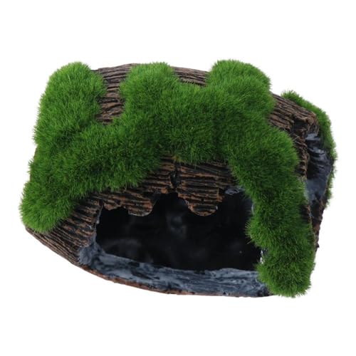 Fish Hiding Cave Fish Tank Ornaments Decorations Cask Broken Barrel for Tank Fish Cave Hide 8.5x6.5x7 cm